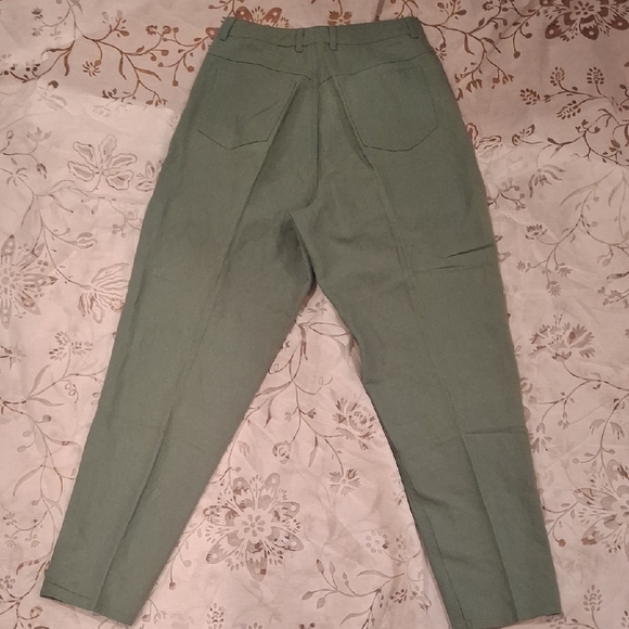 Talbots Green Chinos Classic Cotton Khakis - Picture 5 of 5
